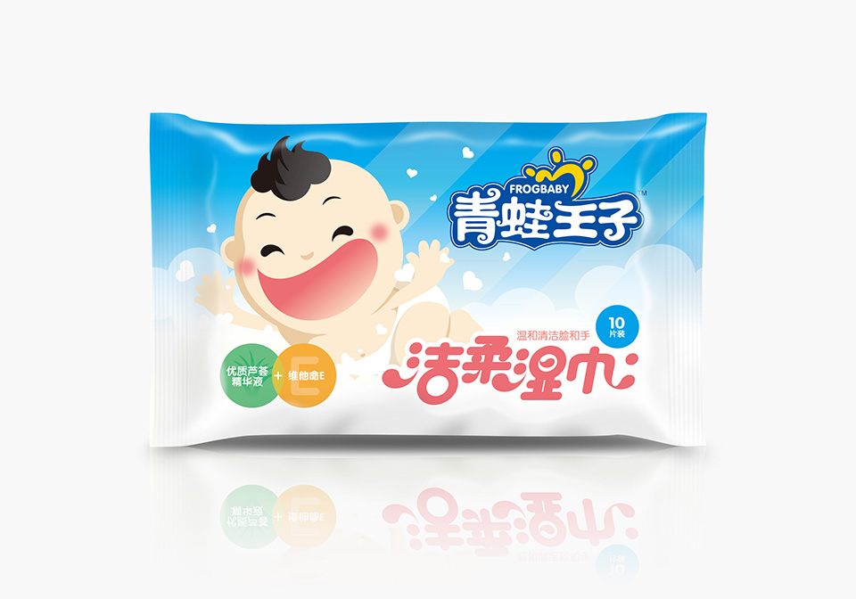 青蛙王子湿巾_