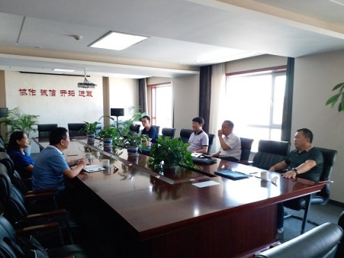 山西省国防科工办副主任安华莅临公司检查指导工作